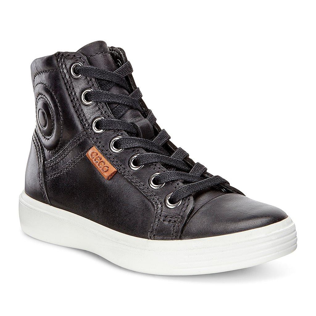 Ecco S7 Teen Boys Sneakers In Black Sales - India NSB-538416